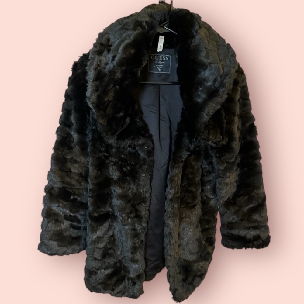 Guess Petite shawl coat
